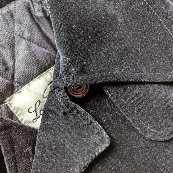 VTG Velour/Velvet Maxi Coat - Picture 5 of 7